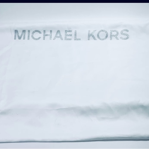 MIchael Kors Emery Satchel Leather Cross Body Bag w/Silk Scarf & Dust Bag NWT - Picture 4 of 12